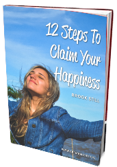 12 Steps to Claim Your Happiness, e-book cover